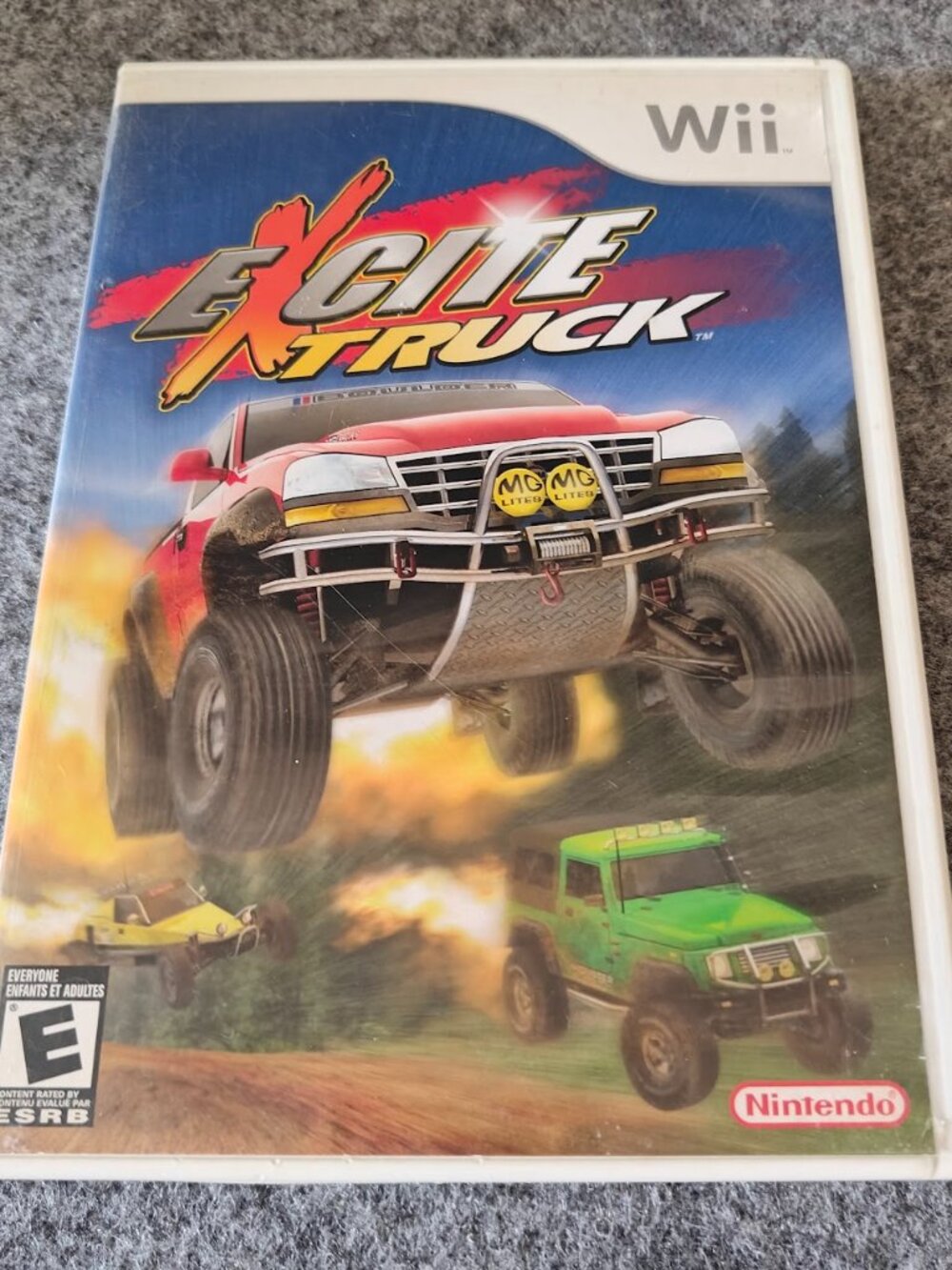 Excite Truck Nintendo Wii Game Preowned Off‑Road Racing Arcade Style